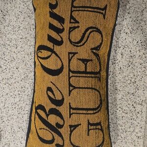 Disney Be Our Guest Throw Pillpw